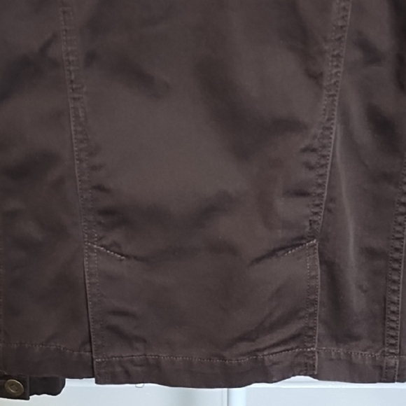 Brown Tailored Blazer with Notched Lapels - Picture 2 of 13